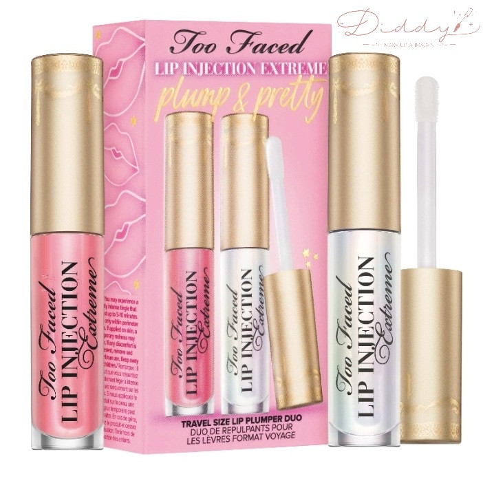 TOO FACED- Dúo Mini Lip Injection Extreme Plump & Pretty